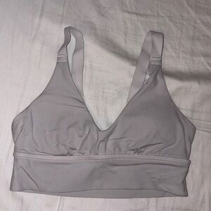 aerie Light Gray Wireless Bralette - Soft Scoop Support